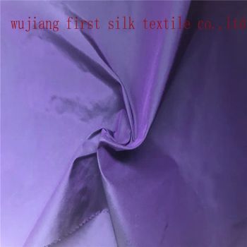 100 Mulberry Raw Silk 6A Grade Quality Silk Yarn Dyed Taffeta 19mm Silk Taffeta Fabric - Wujiang First Textile Co., Ltd. - China