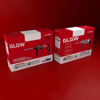 Glgw 1050W Electric Drill Machine Hammer 25mm SDS-Plus Rotary Hammer Drill for DIY Industrial Use Rotary Hammers SDS Max - Ningbo GLGW Nova Materials Technology Co., Ltd. - China