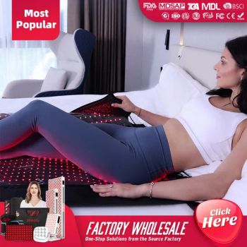 Redfy Best Hone Use Red and Infrared Sleeping Bag Low Emf Commercial Red Light Therapy LED Bed for Acne - Sunplus Led Technology Co., Ltd. - China