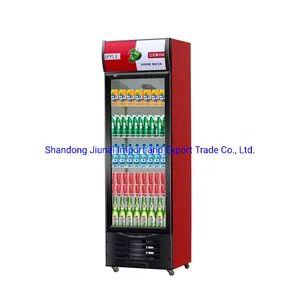 Commercial Vertical Glass Door Refrigeration Equipment Capacity >501l Door Type Hinge Door Power Source Electricity Door Number Double - Shandong shunhang kitchen Co., Ltd. - China