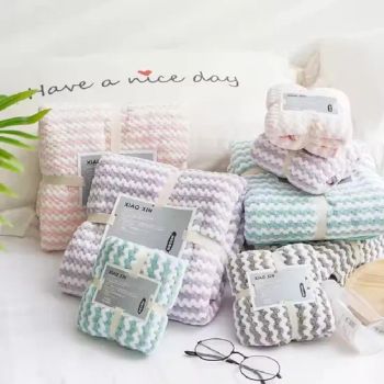 Wholesale Microfiber Bath Towels Quick Dry Body Towel Gift Package 2 in 1 Towel Set - Jinzhou city Jingxin Textile Co., Ltd - China