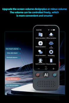 2024 New Real Time Language Translators Support 138 Language 17 Offline Portable Instant Translator Machine for Business - Dongguan Kexing Zhixing Electronics Co., Ltd. - China