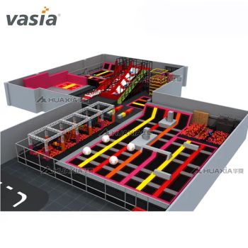 Huaxia New Design Eco-Friendly Cheap Funny Jumping Elastic Bed Commercial Indoor Trampoline - Huaxia Amusement Co., Ltd. - China