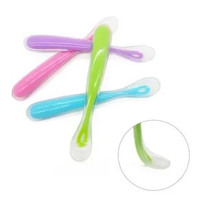 Reusable Baby Spoon Multi Color BPA Free Flexible Silicone Spoon - Dongguan Howe Precision Mold Co.,LTD - China