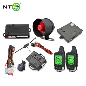 12V LCD Screen Two Way Car Alarms Security System Universal - ZHONGSHAN NENGTONG BURGLARPROOF ELECTRONICS CO.,LTD - China