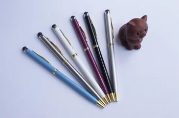 New Design Promotional Pen Custom Logo Ballpoint Pen Stylus Metal Pens with Custom Logo Promotional - Shenzhen Fengding Culture Media Co., Ltd. - China