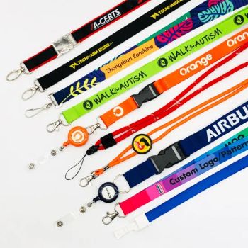 ID Card Badge Holder Lanyards with Logo Custom Printing Keychain Polyester Lanyards - Zhongshan Eonshine Textile Craft Co., Ltd. - China