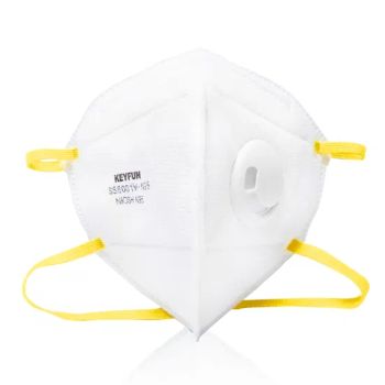 N95 Particulate Disposable Respirator with Filter Protective Face Cover Face Mask - KEYFUN SAFETY EQUIPMENT GROUP LIMITED - China