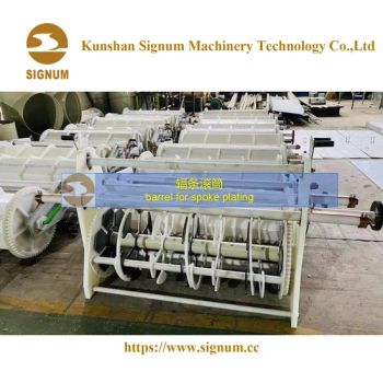 Semi Automatic Electroplating Barrel Zinc Nickel Plating Machine - Kunshan Signum Machinery Technology Co., Ltd. - China