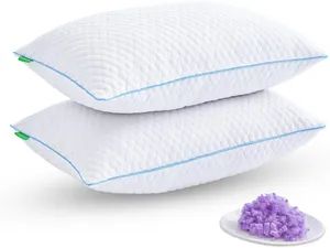 Cooling Breathable Bed Pillows Adjustable Gel Shredded Memory Foam Pillows for Sleeping - Hangzhou Yiying Trade Co., Ltd. - China