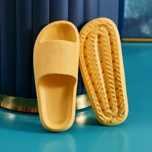 Fashion Custom Logo Slides Women Home Slippers Anti-Slip Home Pillow Slipper Sandal - Xiamen Elletop Import and Export Co., Ltd - China