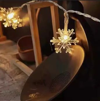 2025 New Christmas Tree Snowflake LED String Lights Xmas Tree Decor Fairy Lighting String Pendant Ornaments for Home Party Decor Light - Sichuan Haoyuan Deju Technology Co., Ltd. - China