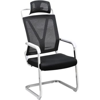 Home Office Desk Full Mesh Office Chairs Meeting Room Office Chair Without Wheels - TIANJIN CHRCASE FURNITURE TECHNOLOGY DEVELOPMENT CO., LTD. - China