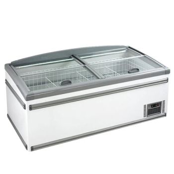 Commercial Display Island Freezer with Ice Cream Deep Refrigerator - Guangdong Green & Health Intelligence Cold Chain Technology Co., Ltd. - China
