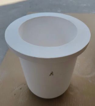 Premium High Purity Crucible for Efficient Melting at 1800ºC Color White Origin China Material Sio2 Trademark Mingte Temperature - Shandong Mingte Ceramic Materials Co., Ltd. - China