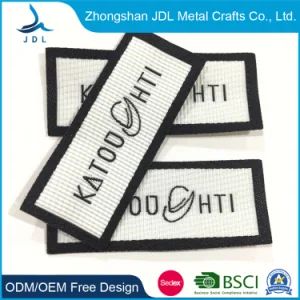 China Garment Accessories Custom Apparel High Quality Cotton Polyester Textiles Apparel Woven Label - Zhongshan JDL Metal Crafts Co., Ltd. - China