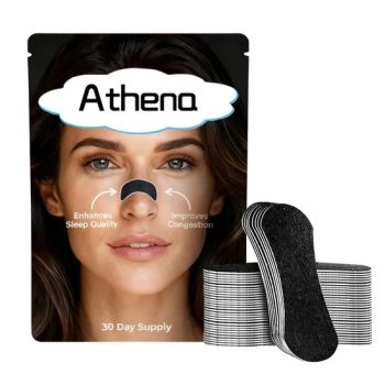 Drug-Free Breath Right Nasal Strips Better Sleep Extra Strength Nose Tapes for Snoring Solution Nasal Congestion in Stock - Athena Innovation (Shenzhen) Technology Co., Ltd. - China