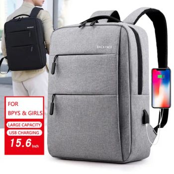 Laptop Bags Supplier School Travel Women Men Smart Laptop Backpack with USB - Xiamen Elletop Import and Export Co., Ltd - China