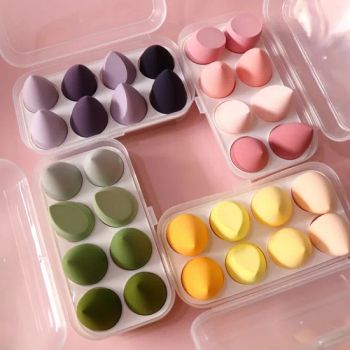 High Quality Flocking Beauty Blending Makeup Blender Cosmetic Foundation Sponge Powder Puff - Honglida Technology Company Limited - China