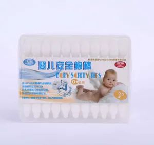 55PCS Cotton Hand Hoist Stick Clean and Disinfect Cotton Swab - AIJIE COTTON SWAB LTD. - China