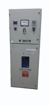 Three Phase Vacuum Circuit Breaker Phase 3 Voltage 33kV Rated Voltage 11 kV Power Source Electric Rated Current 2000 - Maa Sharda Electricals - India
