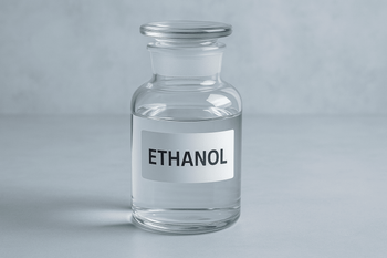 Export grade ethanol liquid chemical material for commercial and industrial applications