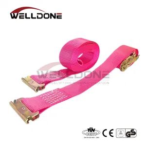 Van Logistic Products 20FT E Track Strap with Ratchet or Cam Buckle for Cargo Tie Down - QINGDAO WELL DONE IMP & EXP CO., LTD. - China