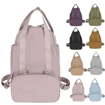 High Quality Simple Girls Casual Sports Backpack New School Bag with Zipper Closure Fashion Softback Student Backpack - Jinjiang Chendai Yilai Craft Company - China