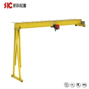 5 Ton Bridge Overhead Cranes Semi-Span Half Portal Crane for Lifting Equipment - Henan Sinoko Cranes Co., Ltd. - China
