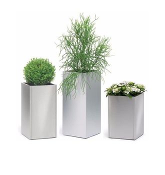 Aluminium Decorative Planters Indoor outdoor large decorative planters - INDART EXPORTS - India