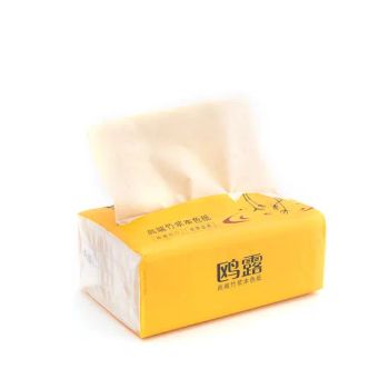 Facial Tissues Eco-Friendly Facial Paper Unbleached Bamboo Facial Tissue Paper - Sichuan Petrochemical Yashi Paper Co., Ltd. - China