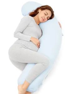 Portable Body Pillow Breathable J Shaped Maternity Pillow for Pregnant Women - Hangzhou Yiying Trade Co., Ltd. - China