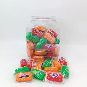 Soda Can-Shaped Bubble Gum, Transparent Can Packaging, Long-Lasting and Chewy. - Guangdong Haijiawang Food Co., Ltd. - China