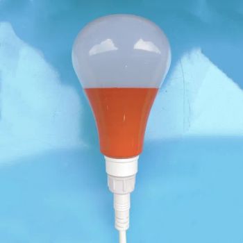 0 100 Smooth Dimming 48V DC 220V AC IP67 Waterproof LED Poultry Light for Poultry Farm Equipment - Huizhou More Green Light Co., Ltd. - China