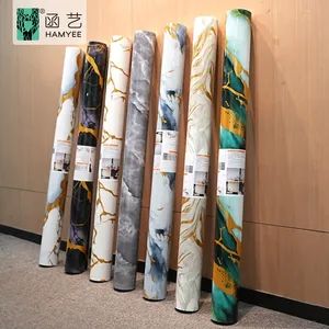 Kitchen Decorative Modern Cheap Price 3D Wallpaper Foam Fireproof Wallpaper Rolls for Wall Decoration - Hunan Hamyee Home Decor Co., Ltd. - China
