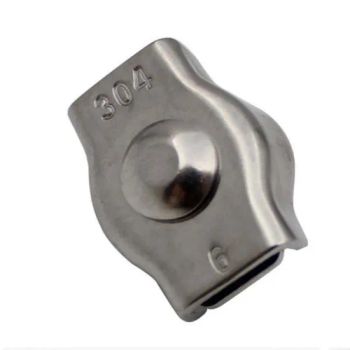 304 Stainless Steel Single Wire Rope Clips, Simplex Bolt Cable Clamp for 1/16in-1/8in Diameter Wire Cable for Picture Hanging Christams String Light, Free Wrenc - Binzhou Nuk Metals Co., Ltd. - China