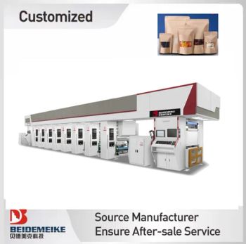 High Speed Rotogravure Printing Machine for Flexible Packaging Bags with Electronic Shaft - JIANGXI BEIDE MEIKE TECHNOLOGY MACHINE CO., LTD - China