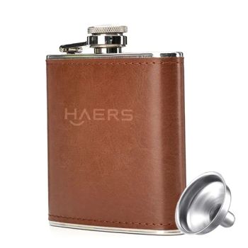 Custom Logo Alcohol Whisky Wine Pot Bottle Pocket Portable Stainless Steel Hip Flask for Men - Zhejiang Haers Vacuum Containers Co., Ltd. - China