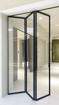 Aluminum Partition Works Service - Full Height (9 Feet), 35mm Thickness, 4mm Clear Float Glass - Amandeep Interiors - India