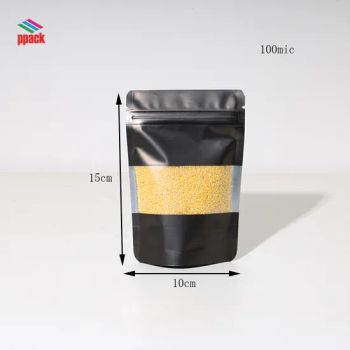 Sample Free De Metalized Stand up Pouch with Zipper for Food Coffee Beans Made in China Manufacture - Baoding Pack Import and Export Co., Ltd. - China
