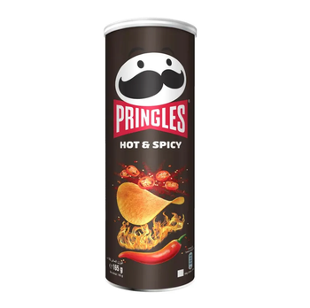 Wholesale Price Supplier Pringles "Hot & Spicy" Potato Chips Flavors Crisps Limited 165 g from Exigentelaxia Unipessoal Lda Wholesale Price Supplier Pringles "Hot & Spicy" Potato Chips Flavors Crisps Limited 165 g - Exigentelaxia Unipessoal Lda - Portugal