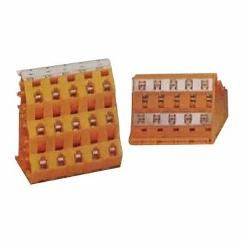 PCB Terminal Blocks Current 6A Size 2.5 mm Voltage 160V Power Soucre AC Conductor Range 0.08 to 0.5 - Esap Automation - India