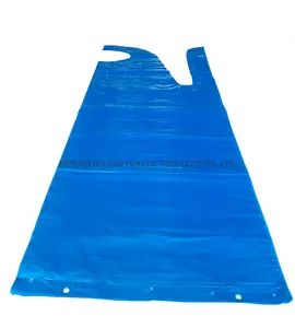 Disposable Plastic Apron HDPE CPE PE Aprons for Adult Material PE Color White Origin China HS Code 392620 Type Disposable - HEYUAN RUIJIAN PLASTIC PRODUCTS CO., LTD. - China