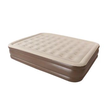 Camping Mat Custom Flocking Inflatable Air Mattress Couple Sporting Inflatable Air Mattress - Lixin Outdoor Product Co., Ltd. - China