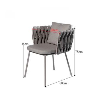 French Dining Rattan Chair Outdoor Garden Tables and Chairs Restuarant Chairs for Dining Room - Foshan Hanse Industrial Co., Ltd. - China