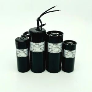 Ks Pinge Factory Wholesale Aluminum Electrolytic Capacitor CD60 for Motor Start Refrigerator Starting - KESHENG FILM-CAP - China
