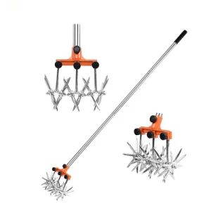 Rotary Cultivator Tool Garden Manual Soil Scarifier Lawn Turfing Tool Scarifier Garden Cultivator Ripper Artifact Tiller - Shine Peak Group (HK) Limited - China