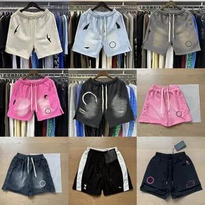 Designer Mens Shorts Letter Graphic Print High Street Vintage Hip Hop Shorts Summer Womens Loose Casual Washed Shorts - Shenzhen Yongxinghui Trading Co., Ltd - China