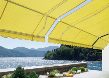 Best Quality Luxury Big Commercial Home Balcony Manual Aluminiuml Retractable Outdoor Awning for Decks and Patios - CHANGSHA SAICOO INDUSTRIAL LIMITED - China