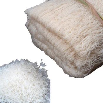 China Style Rice Vermicelli Stick Quick Cooking Rice Noodle Form Dried Organic Yes Color White Flavor Soft Non-GMO Yes Low Fat - Fujian Da Laogu Foodstuff Co., Ltd. - China